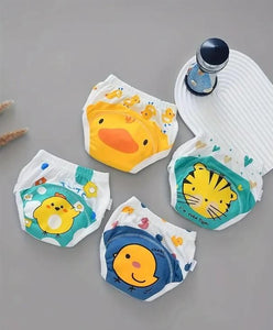 Leakage Proof Reusable Cloth Diaper for Baby (Pack of 2)