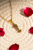 Gold Plated Laxmi Mataji Pendant with Chain